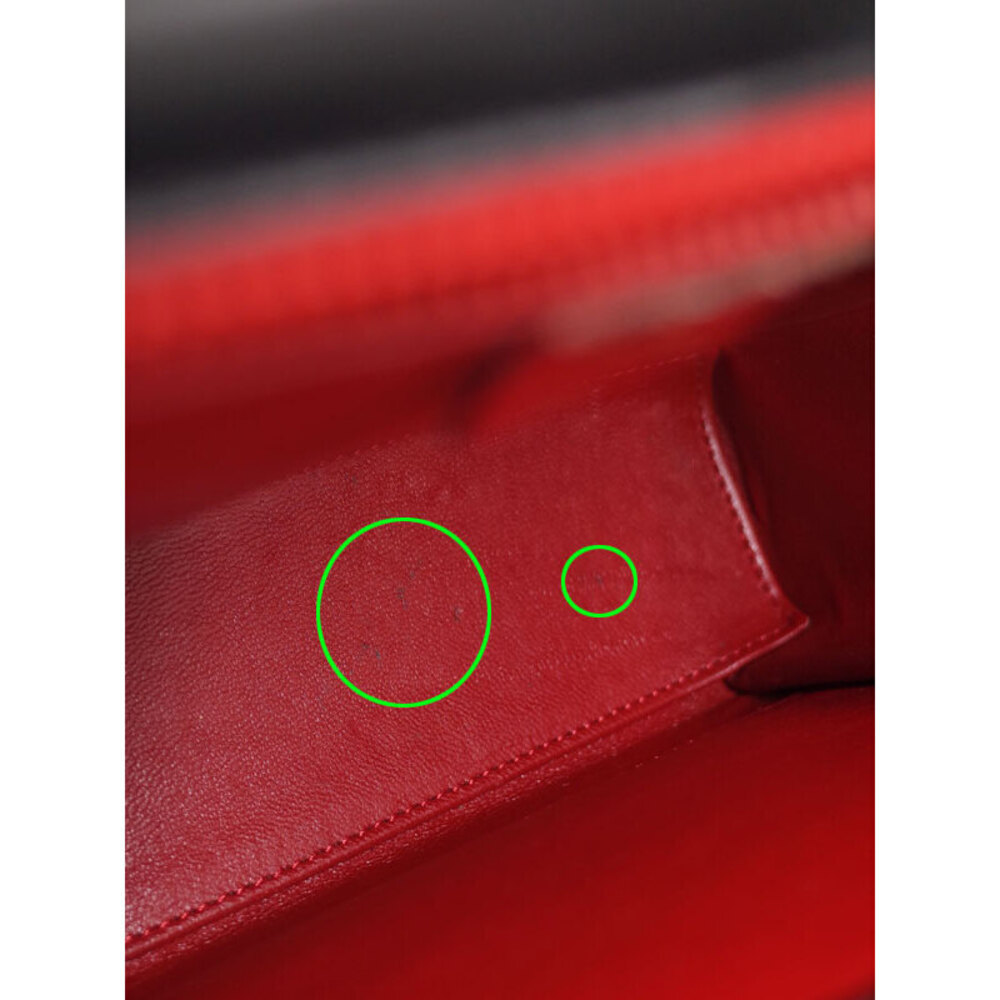 Celine Leather Shoulder Bag Semi - Picture 4 of 9